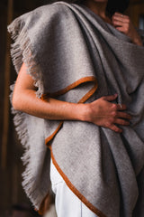 Qomolangma Peak Throw, 100% yak wool