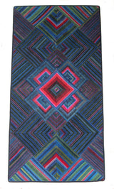 'Abstract Mandala', Tibetan Wall-Hanging Art
