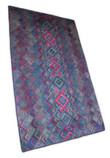'Peacock Feather Design', Tibetan Wall-Hanging Art