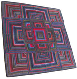 'Simple Mandala in Pink', Tibetan Wall Hanging Art