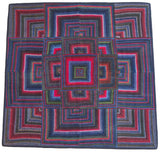 'Simple Mandala in Pink', Tibetan Wall Hanging Art