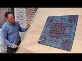 'Simple Mandala', Tibetan Wall Hanging Art