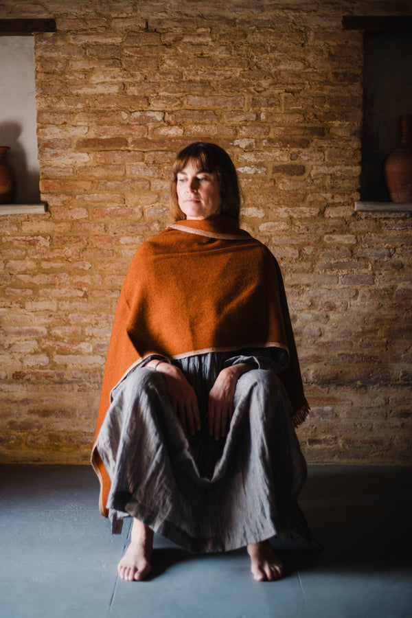 Gyantse Meadow Scarf 100% yak