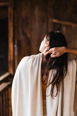 Assam Field Scarf 50% cashmere / 50% silk