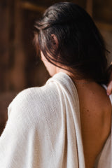 Assam Field Scarf 50% cashmere / 50% silk